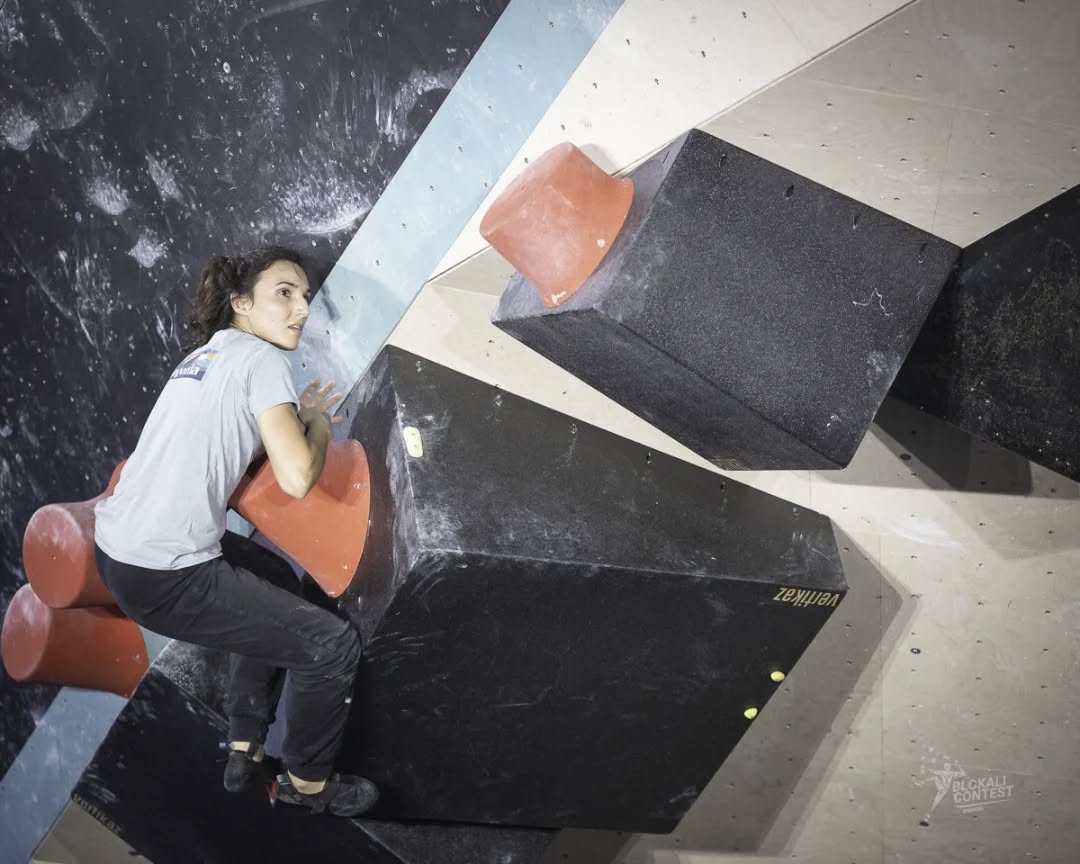 Blokali Contest, grimpe en action
