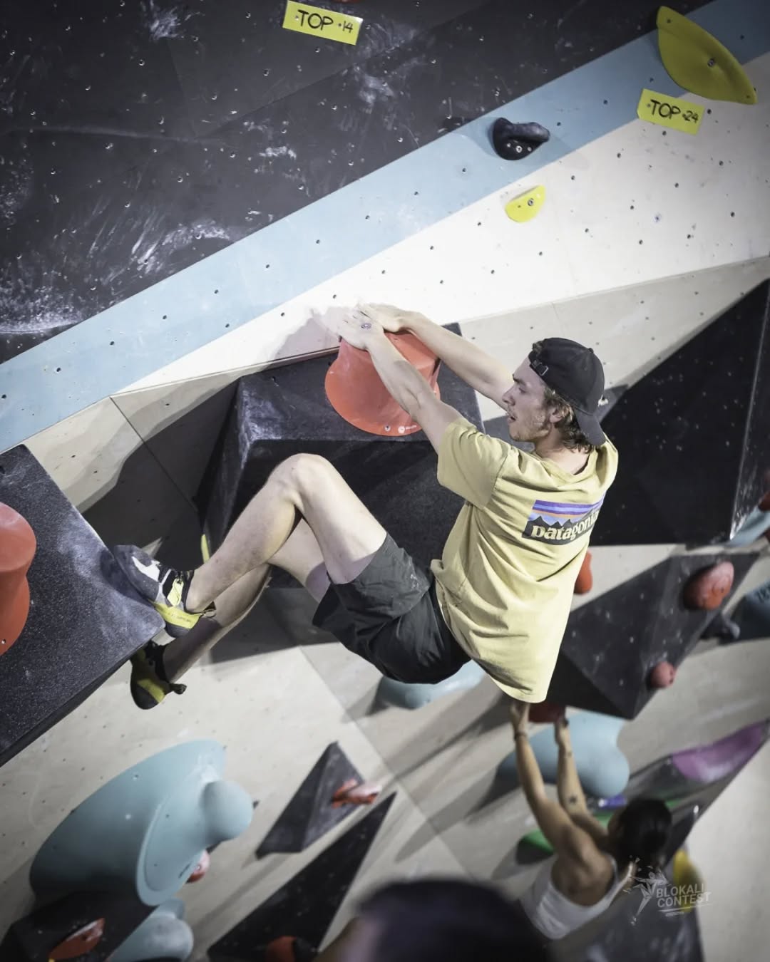 Blokali Contest, grimpe en action